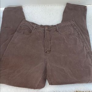 Vintage Bill Blass High waist tapered leg …